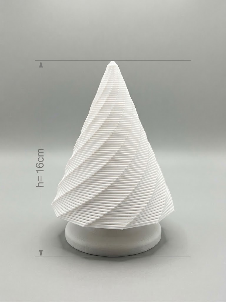 Albero di Natale con luce interna